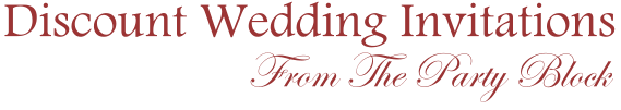 Discount Wedding Invitations
